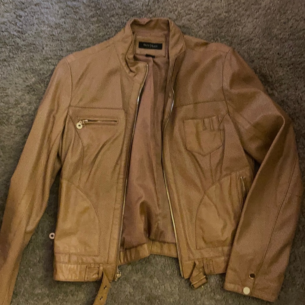 Leather jacket